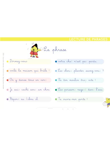 Chevalet Apprendre à lire autrement - Spécial DYS