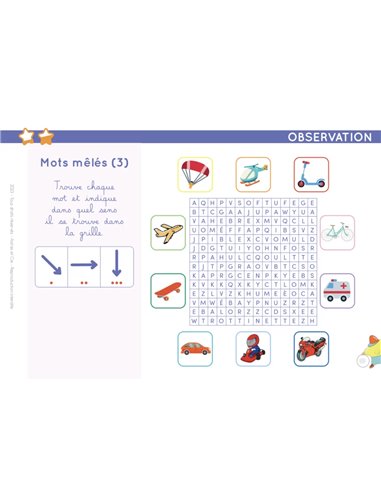 Chevalet Logique et Concentration - Etoilium