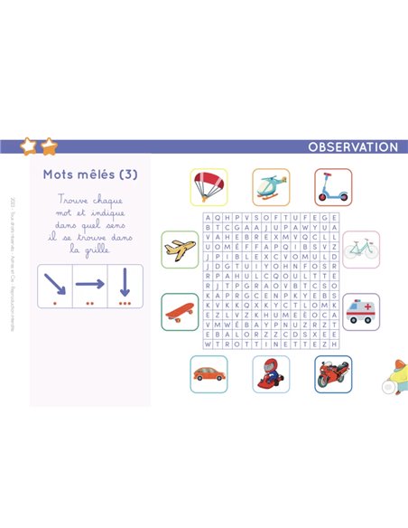 Chevalet Logique et Concentration - Etoilium