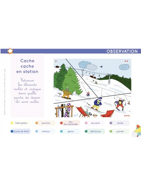 Chevalet Logique et Concentration - Etoilium