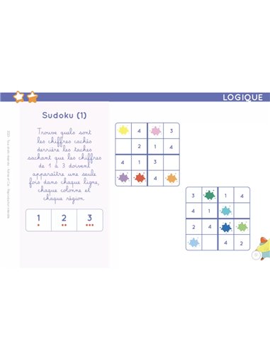 Chevalet Logique et Concentration - Etoilium