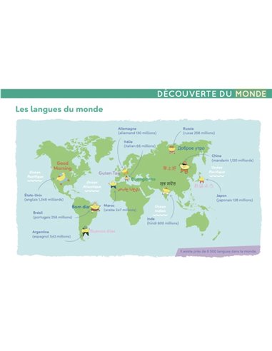 Carnet A la découverte du monde - Etoilium