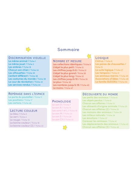 Carnet Vive la Maternelle - Etoilium