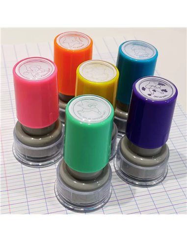 Set de 6 tampons Ecole - Etoilium