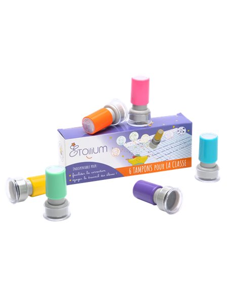 Set de 6 tampons Ecole - Etoilium