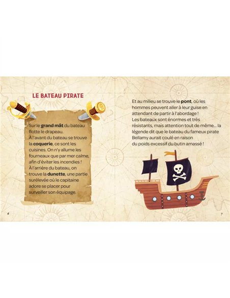 Mon trésor de pirate à déterrer - Auzou