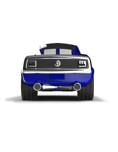 Baghera : FORD MUSTANG Racing Car Bleue