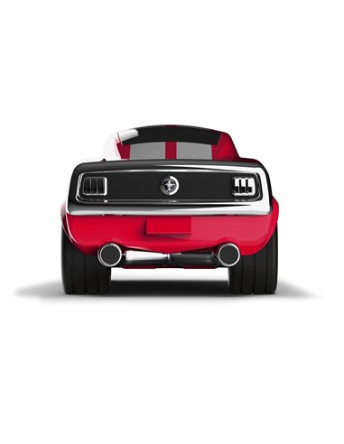 Baghera: FORD MUSTANG Racing Car Rouge