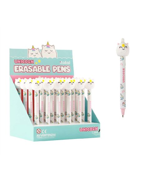 Stylo Effaçable 3D Licorne iTOTAL