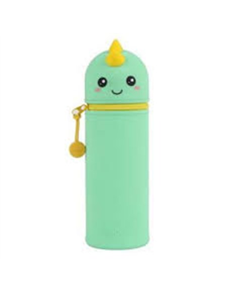 Trousse en silicone kawaii - dino - Itotal