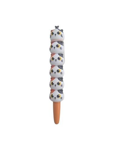 Stylo spinner - chat roux itotal
