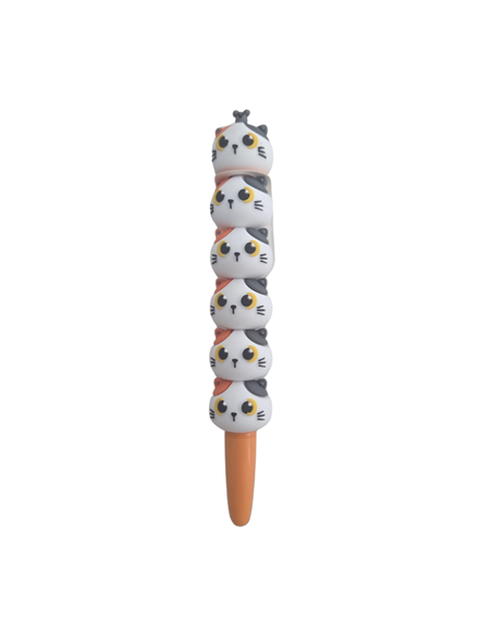 Stylo spinner - chat roux itotal