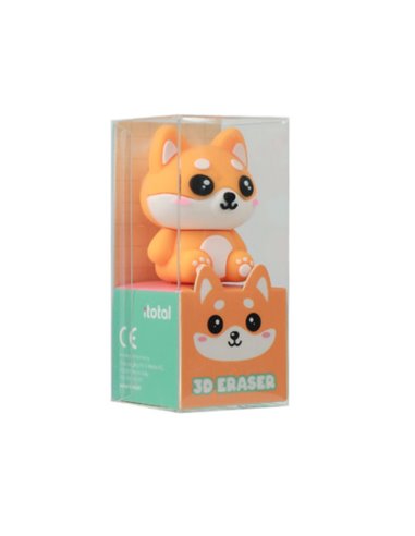 Gomme 3D kawaii - chien- itotal