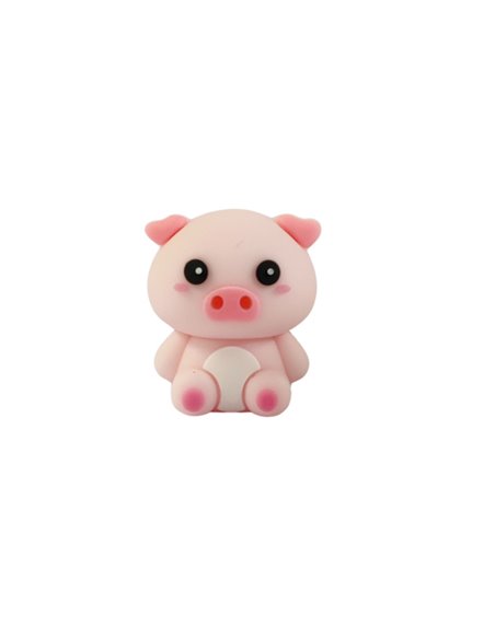 Gomme 3D kawaii - cochon - itotal