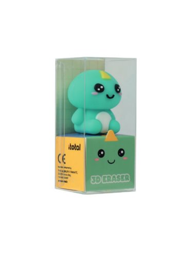 Gomme 3D kawaii - dinosaure - itotal