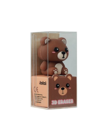 Gomme 3D kawaii - ours - itotal