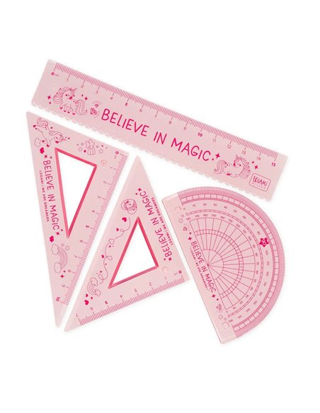 Set de Géométrie - You Rule licorne - legami