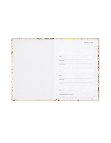 Agenda 16 Mois Journalier Photographique travel - Medium - 2025/2026