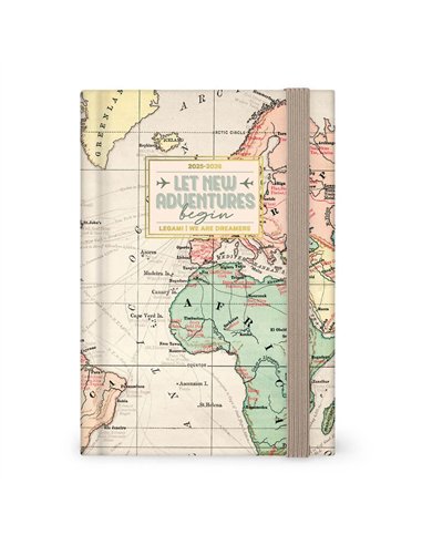 Agenda 16 Mois Journalier Photographique travel - Medium - 2025/2026