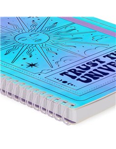 Cahier Ligné - Maxi - à Spirale - Format A4 - tarot - Legami 2