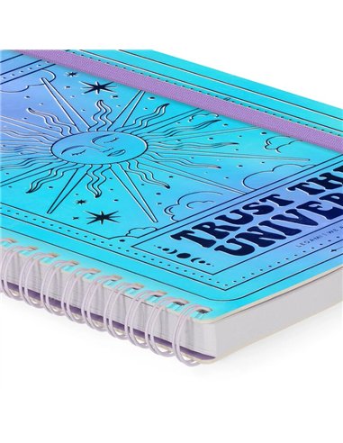 Cahier Ligné - Large - à Spirale - Format A5 tarot - Legami