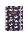 Cahier Ligné - Large - à Spirale - Format A5 licorne - legami