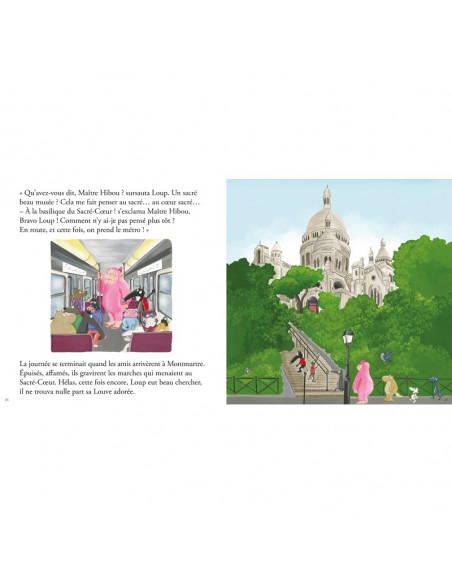 Le loup qui explorait Paris