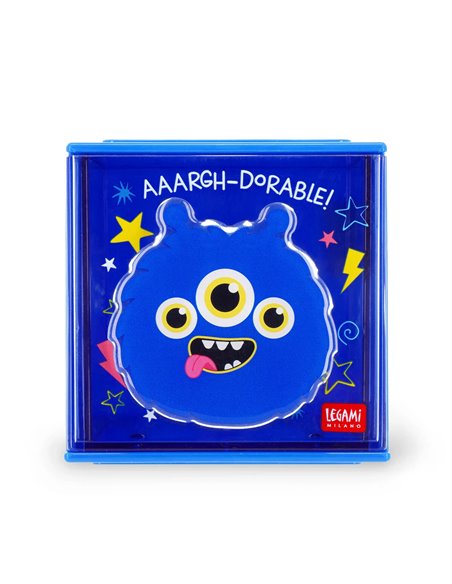 Boîte Empilable de Bureau - Cutie Cube - monstre - legami