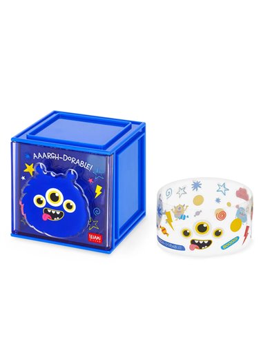 Boîte Empilable de Bureau - Cutie Cube - monstre - legami