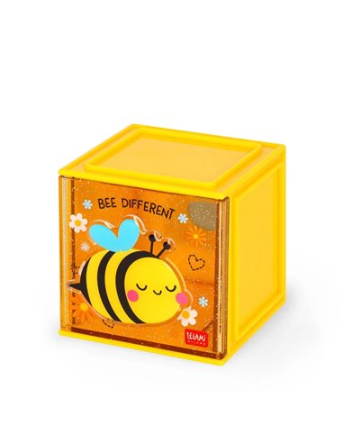 Boîte Empilable de Bureau - Cutie Cube - abeille - legami