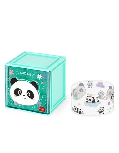 Boîte Empilable de Bureau - Cutie Cube panda - legami