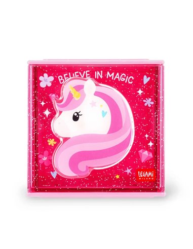 Boîte Empilable de Bureau - Cutie Cube licorne - legami