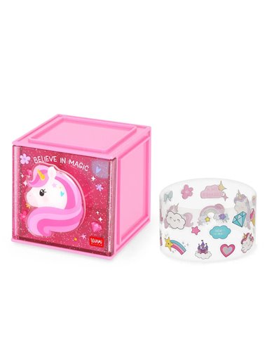 Boîte Empilable de Bureau - Cutie Cube licorne - legami