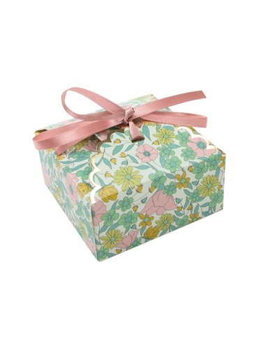 PETITES BOITES A FESTONS SHABBY X 8