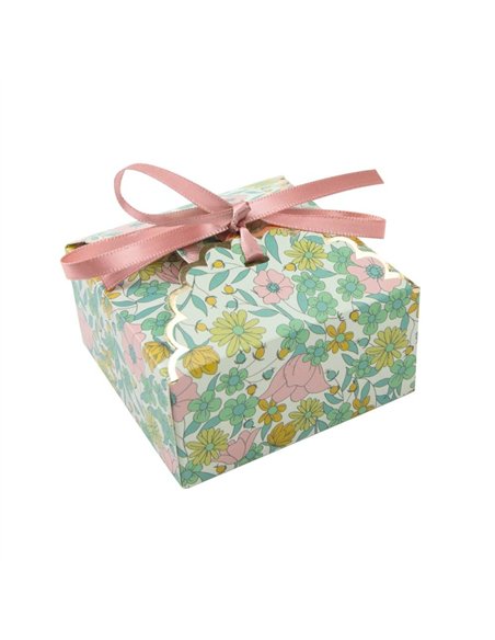 PETITES BOITES A FESTONS SHABBY X 8