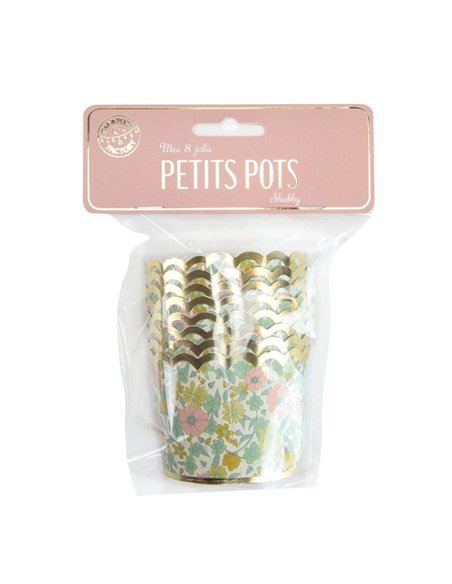 PETITS POTS SHABBY X 8