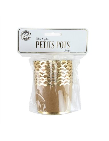 PETITS POTS KRAFT X 8