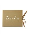 LIVRE D'OR KRAFT ET OR