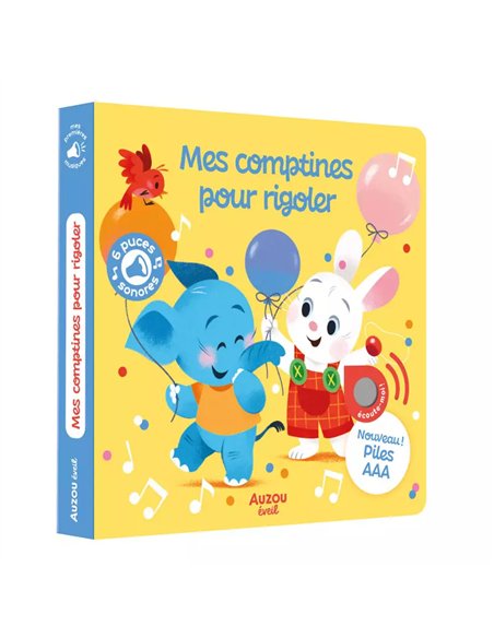 Mes premiers sonores - Mes comptines pour rigoler