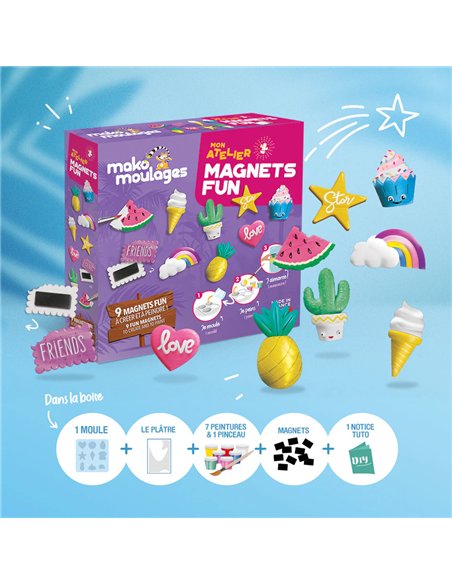 Atelier Magnets Fun - mako moulages