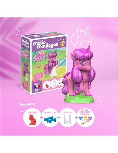 Mako moulages Ma licorne- Etoile