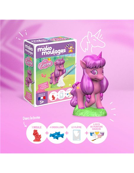 Mako moulages Ma licorne- Etoile