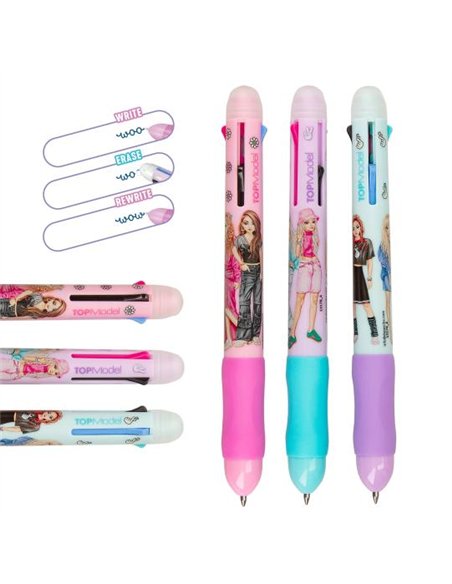 TOPModel Stylo gel effaþable 4 couleurs
