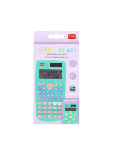 CALCULATRICE SCIENTIFIQUE - COUNT ON ME - DAISY - legami