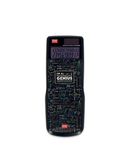 CALCULATRICE SCIENTIFIQUE - COUNT ON ME - GENIUS - legami