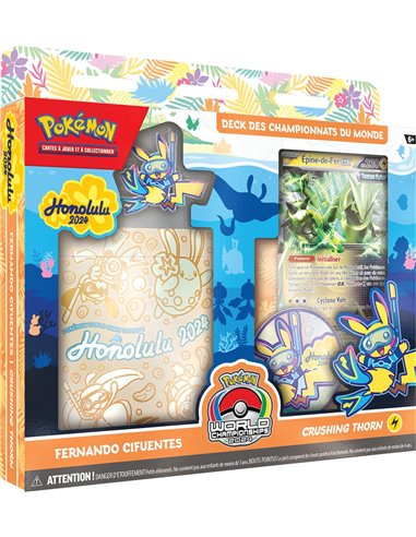 Pokémon : Deck des championnats du monde 2024