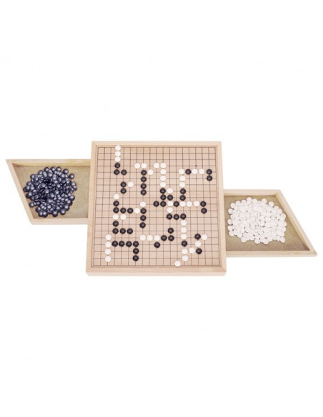 Jeu de go avec tiroir 