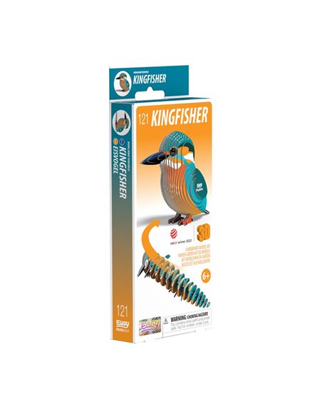 Eugy 3D Modèle: OISEAU - MARTIN-PÊCHEUR