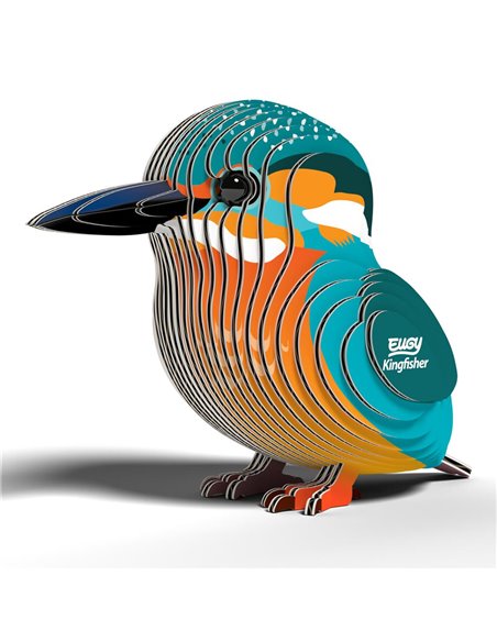 Eugy 3D Modèle: OISEAU - MARTIN-PÊCHEUR