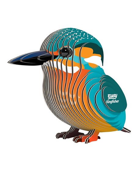 Eugy 3D Modèle: OISEAU - MARTIN-PÊCHEUR